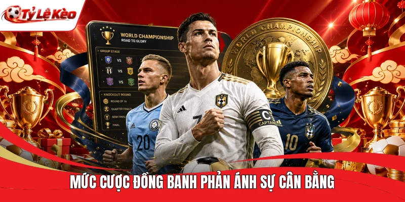 Mức cược đồng banh phản ánh sự cân bằng